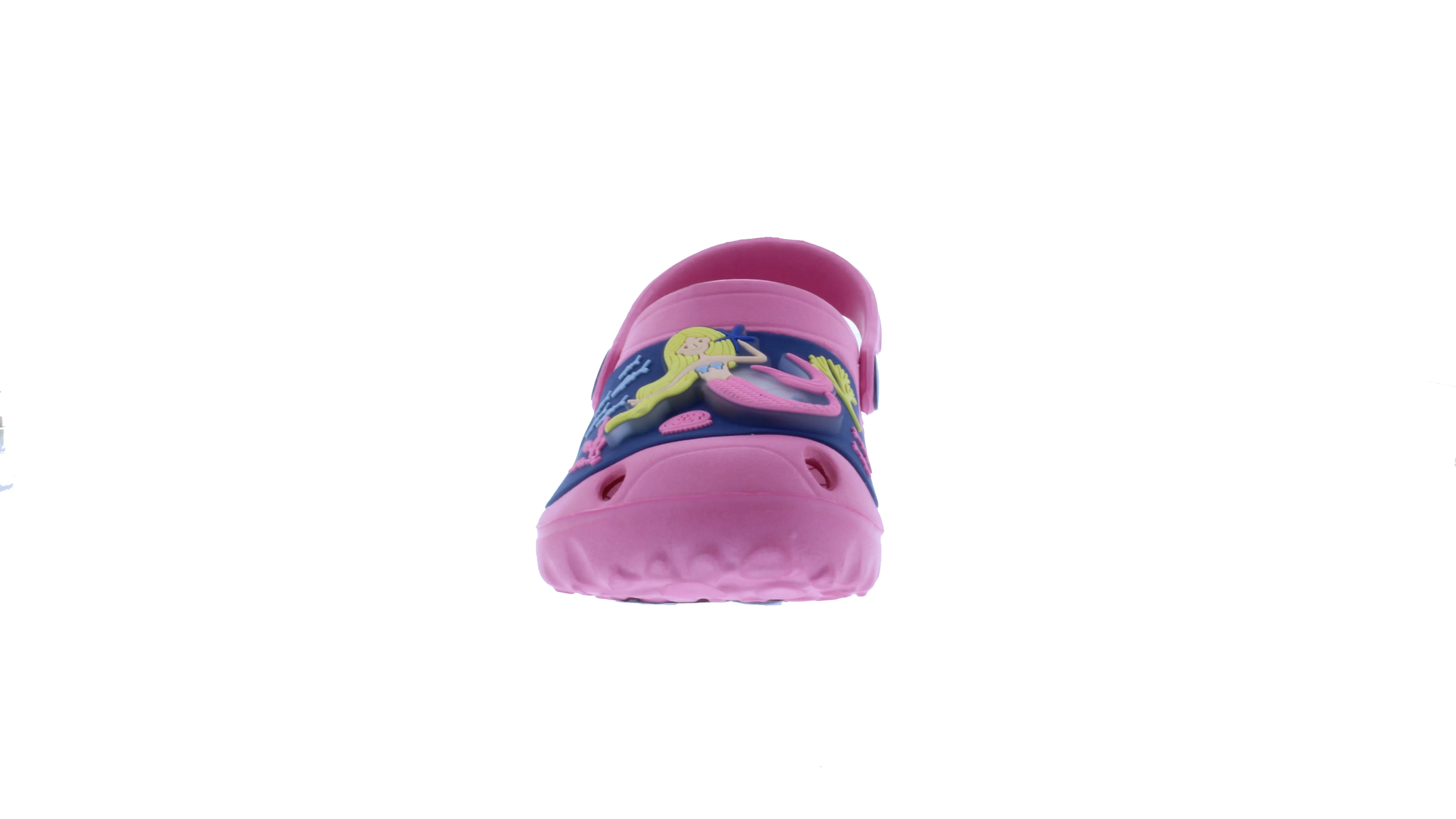 Girls Clog with Light Up Mermaid