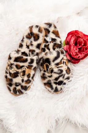 Girls Night In Animal Print Slippers Winter22