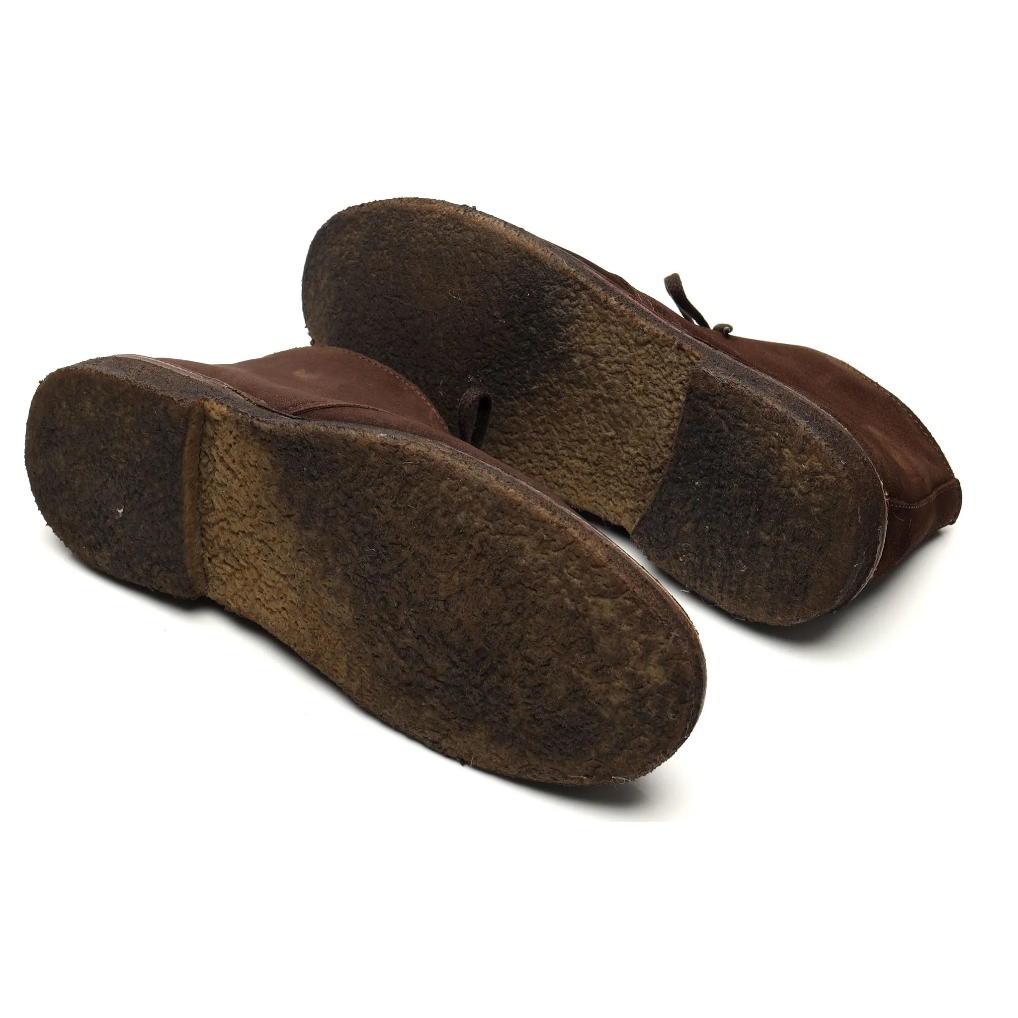 'Greenflex' Dark Brown Suede Chukka Boots UK 11 EU 45