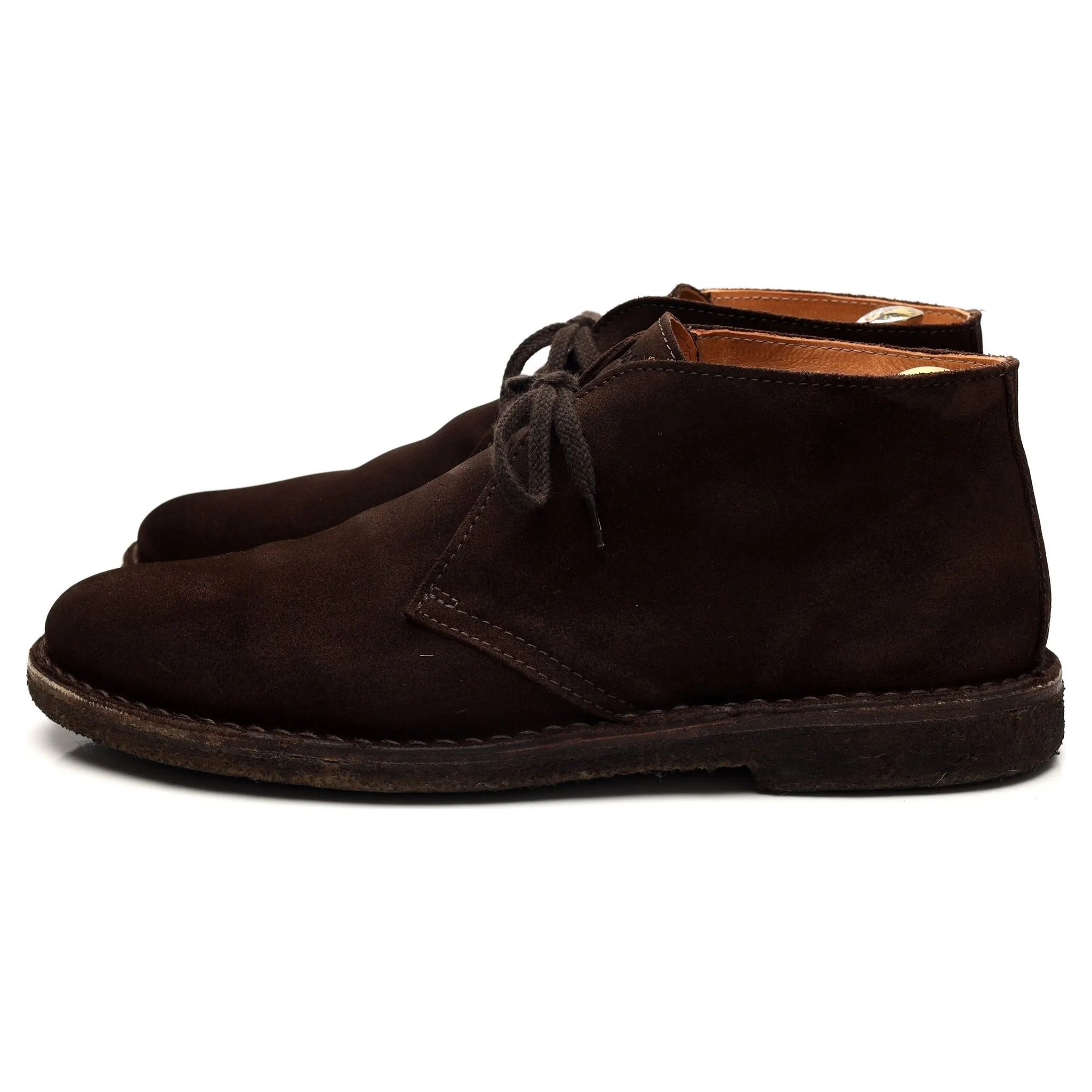 'Greenflex' Dark Brown Suede Chukka Boots UK 11 EU 45