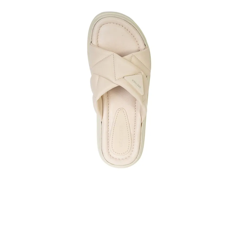 Greyder Women's Stylish Geometric Slippers