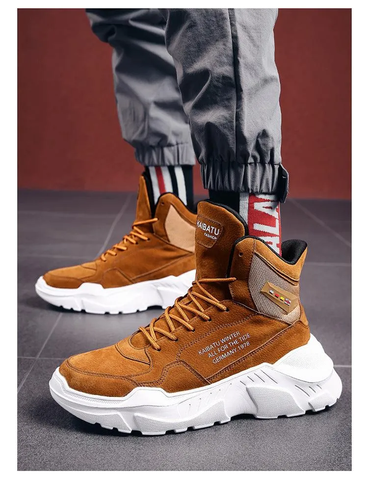 High top Martin boots men