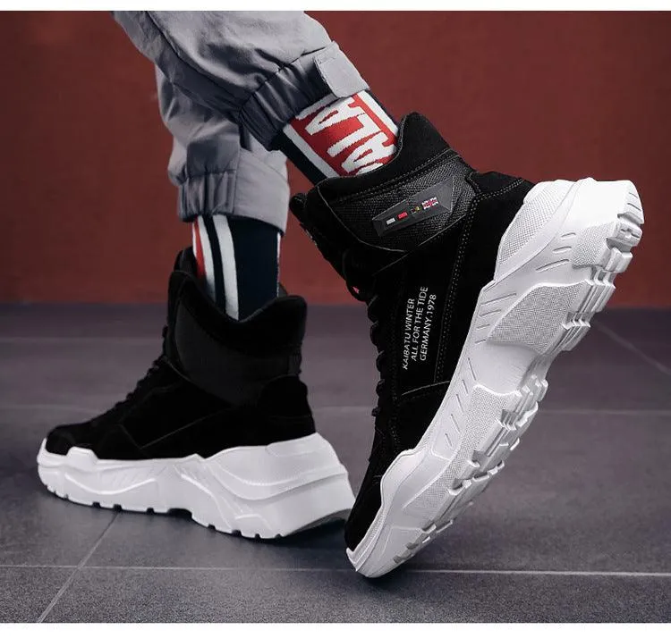High top Martin boots men