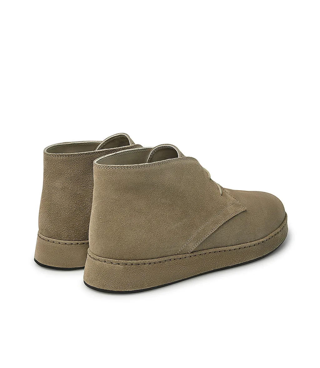 Honey suede desert boots
