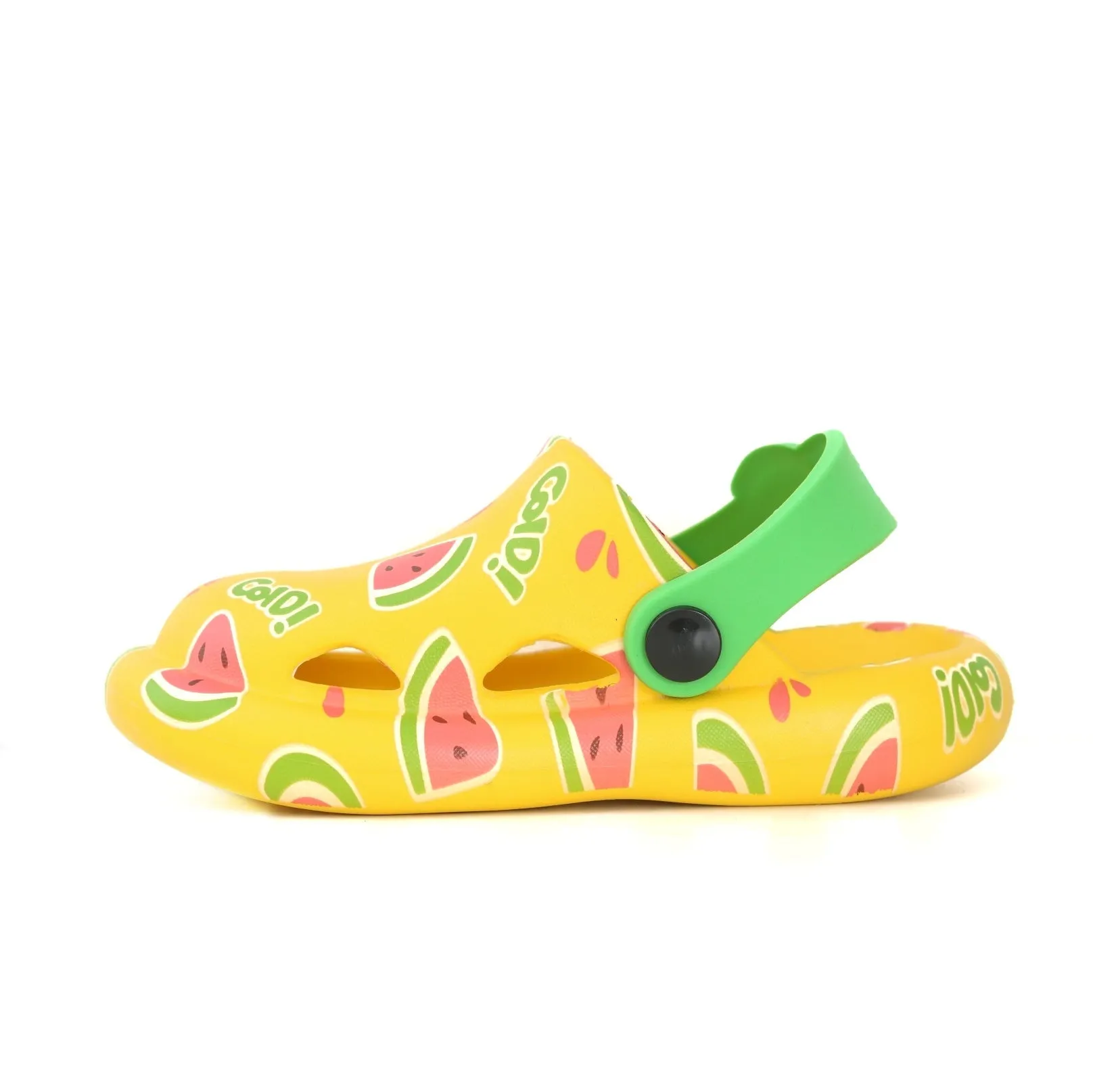 Juicy Fun for Tiny Feet: Watermelon Printed Clogs for Kids