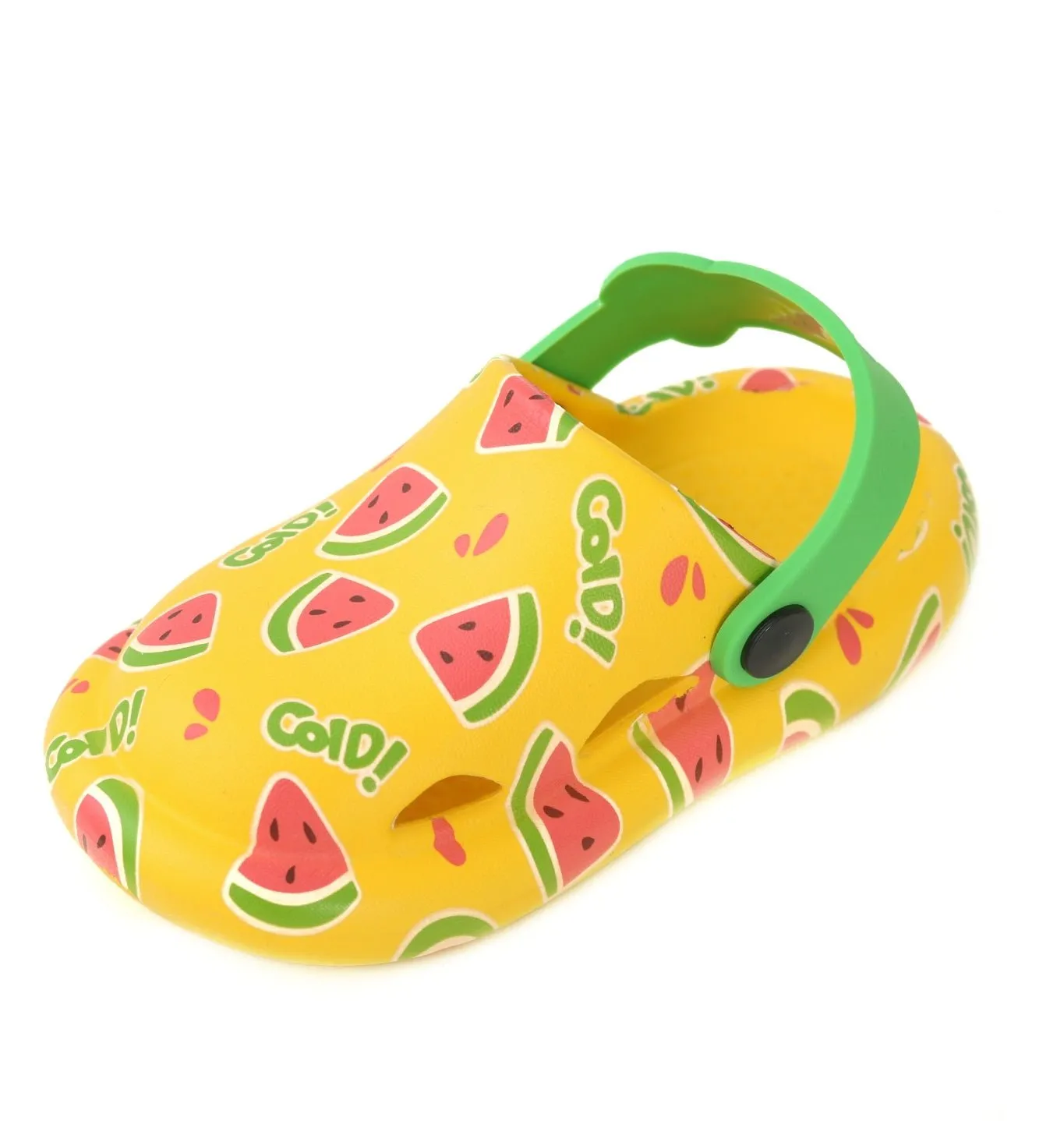 Juicy Fun for Tiny Feet: Watermelon Printed Clogs for Kids