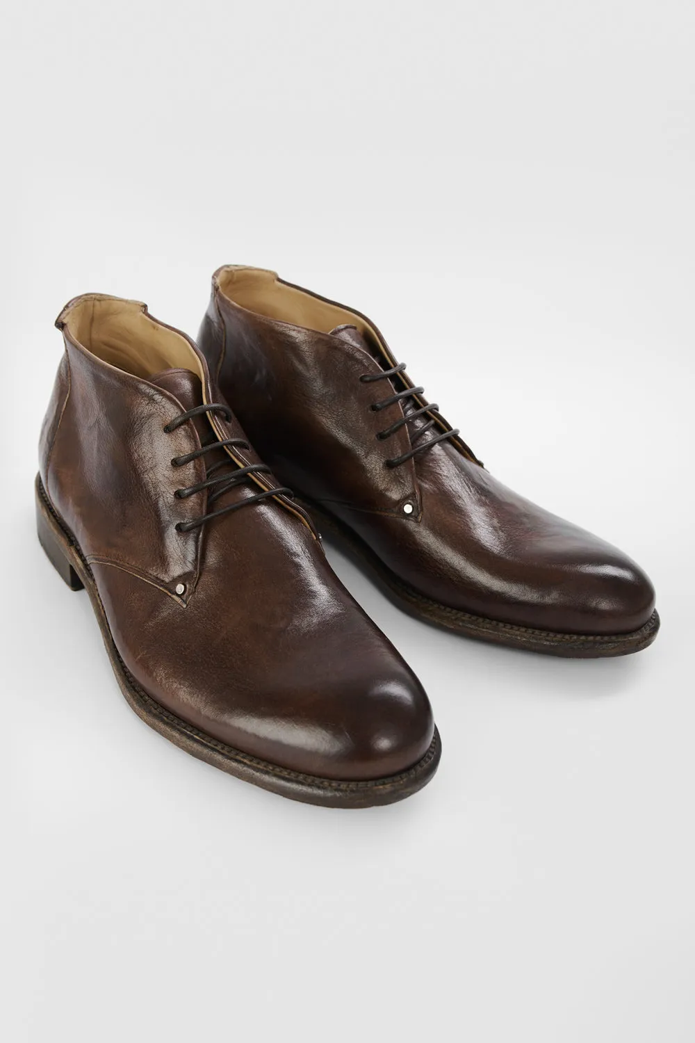 KNIGHTON noble-brown chukka boots.