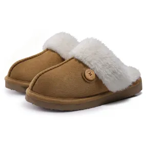 Litfun Memory Foam Fuzzy Slippers for Women