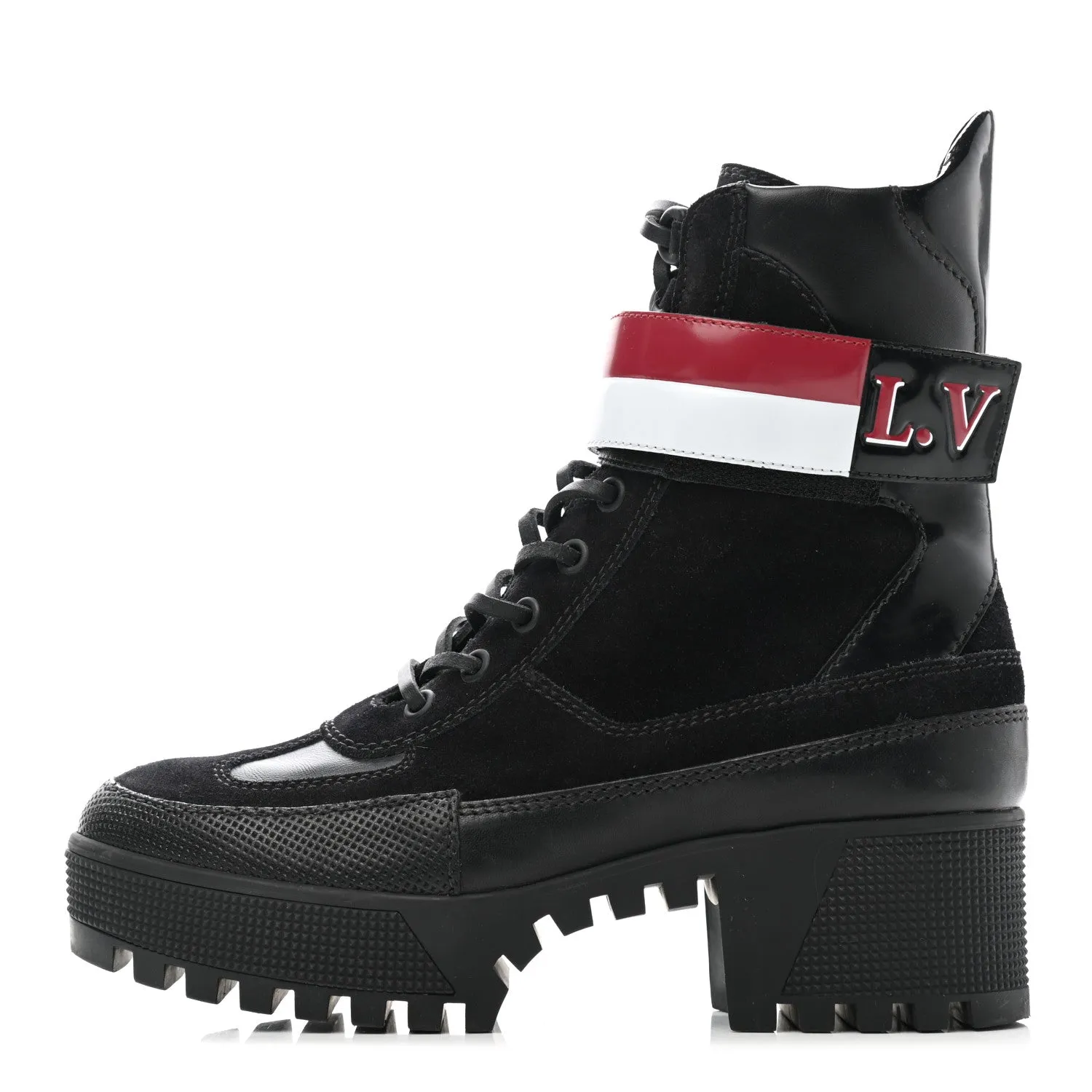 LOUIS VUITTON LAUREATE PLATFORM DESERT BOOTS
