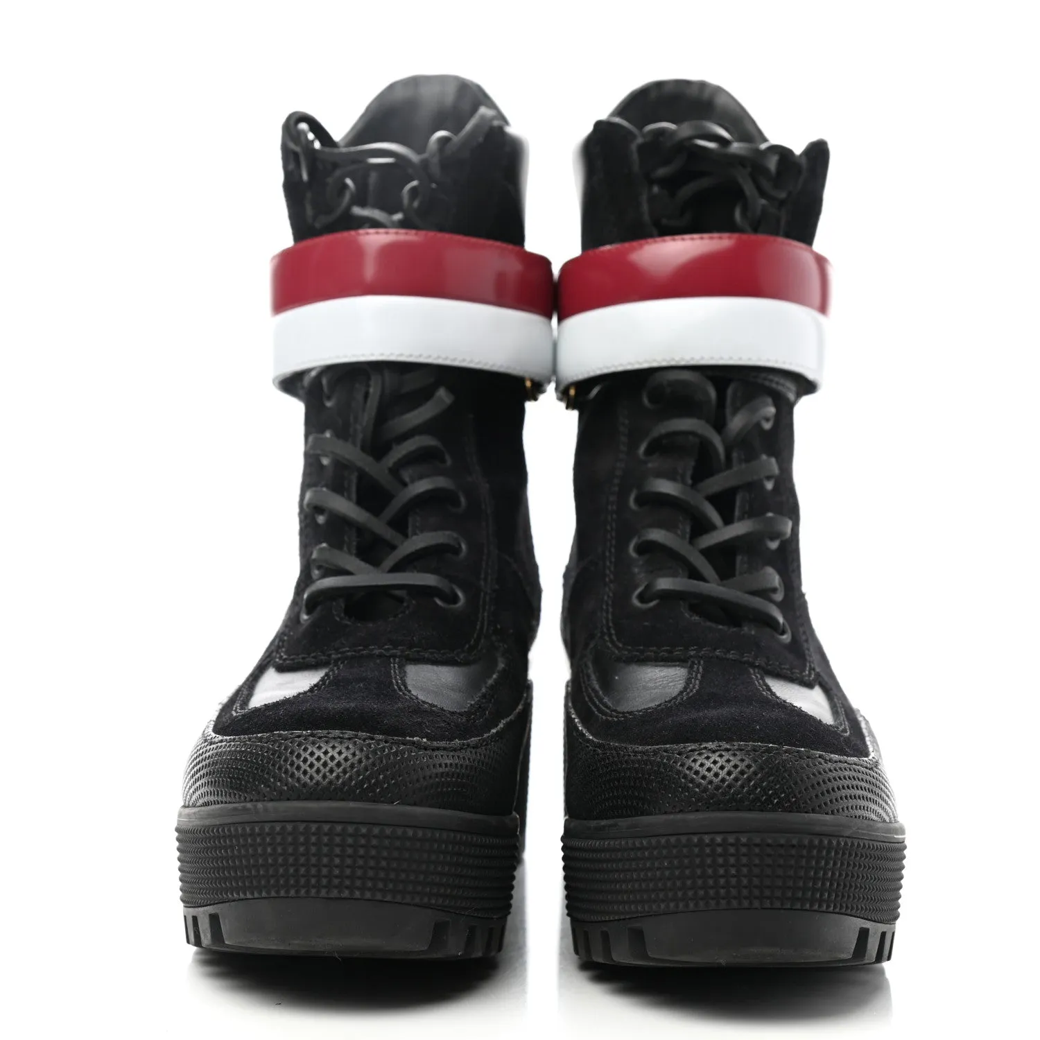 LOUIS VUITTON LAUREATE PLATFORM DESERT BOOTS
