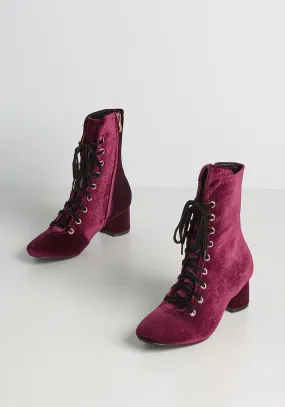 Luxe to the Touch Lace-Up Boot