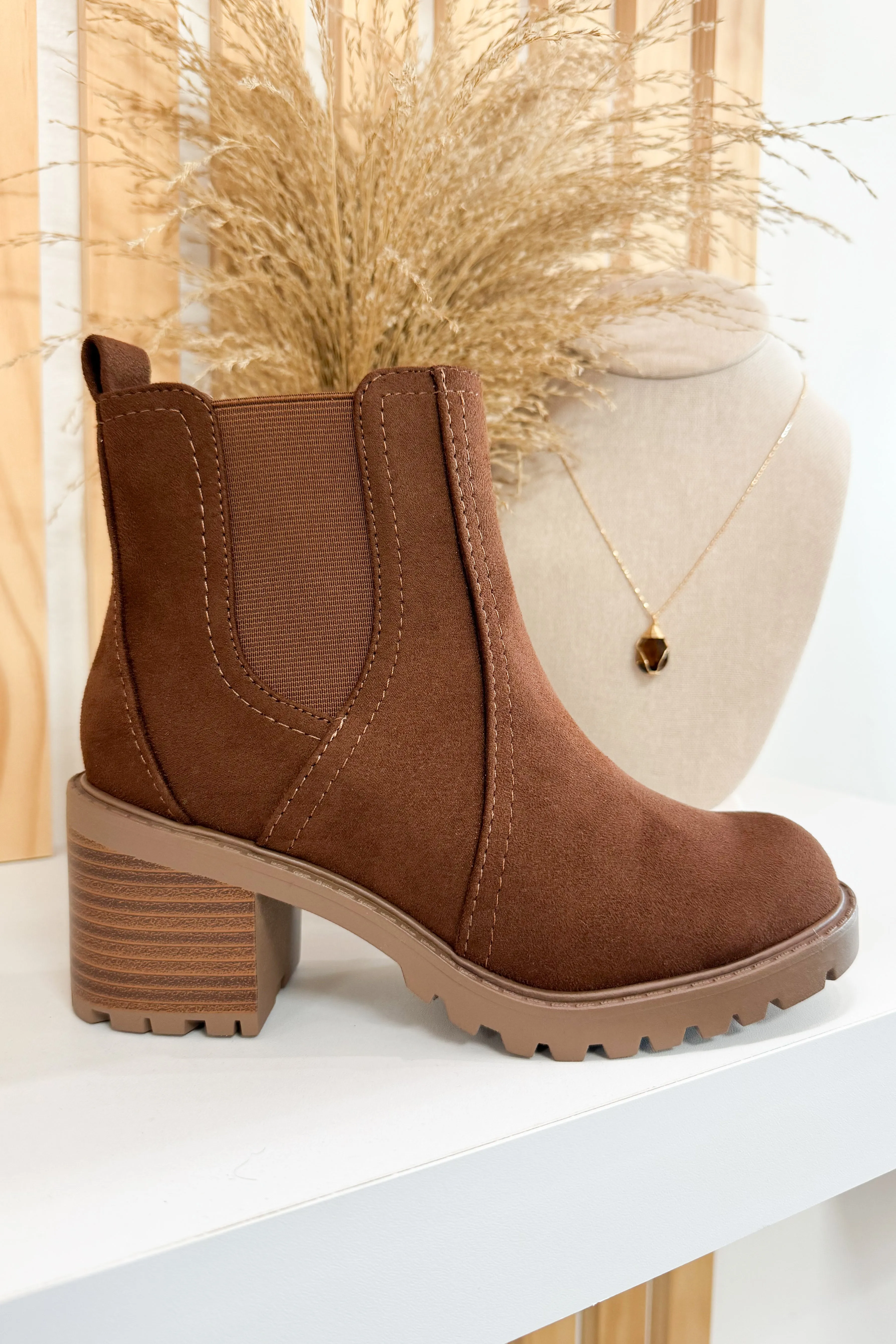 Melissa  Booties (Walnut)