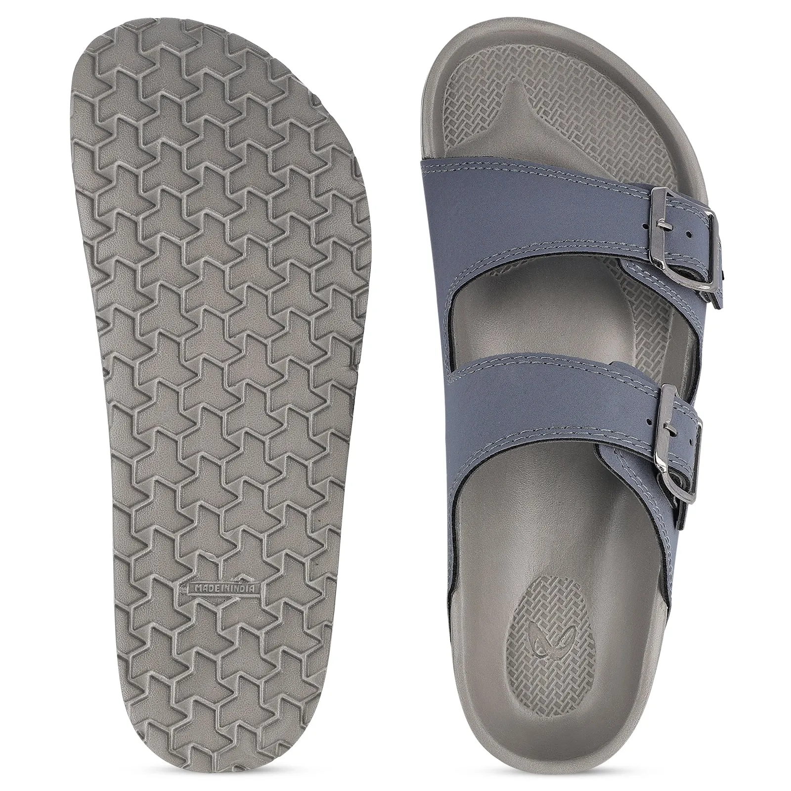 Men's Flip Flop Sandal - WC4255 Blue Grey