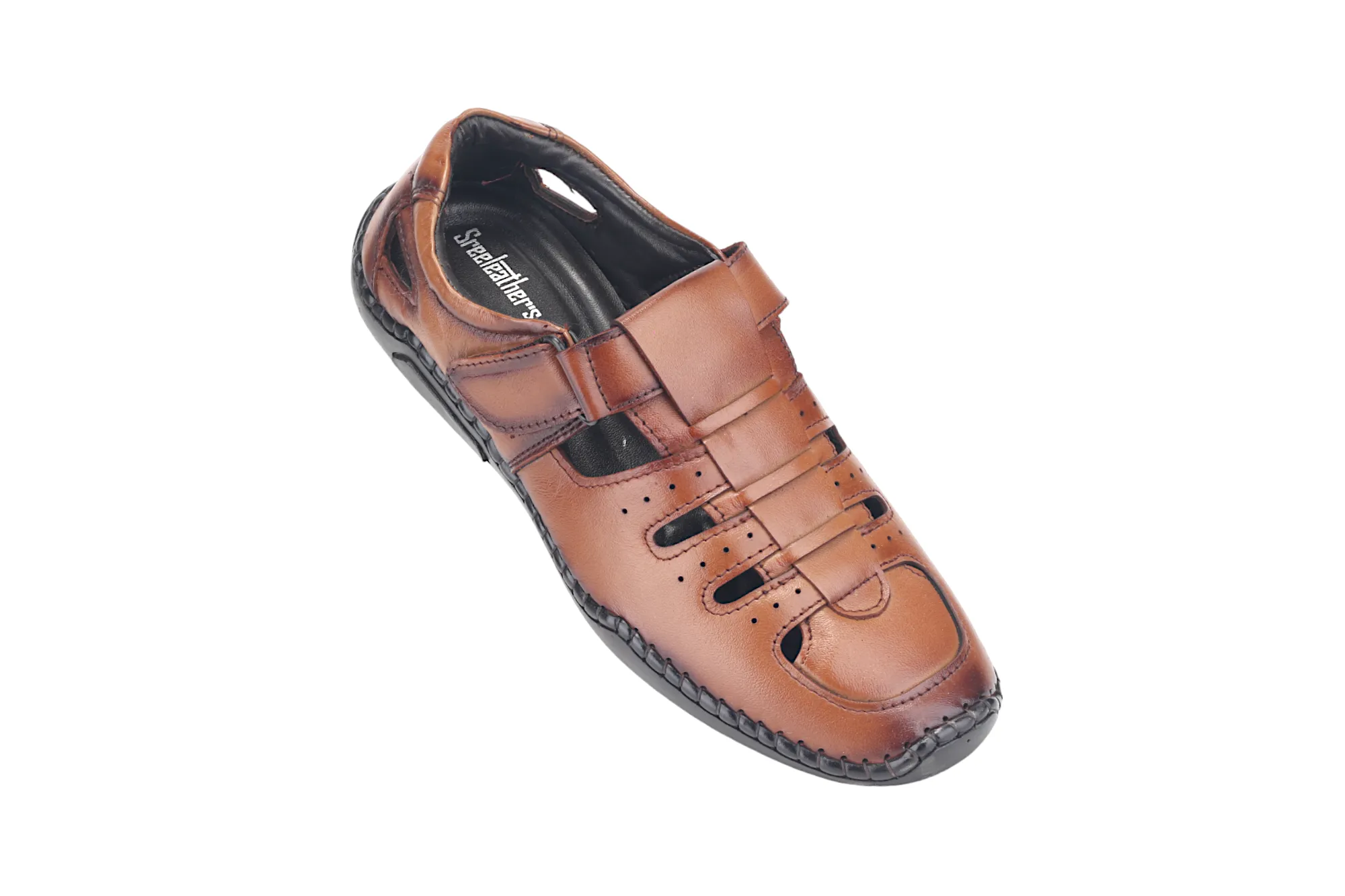 Mens Leather Fisherman Sandal 996544