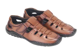 Mens Leather Fisherman Sandal 996544