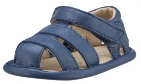 Old Soles Girl's and Boy's Jeans Blue Leather Sandy Sandals
