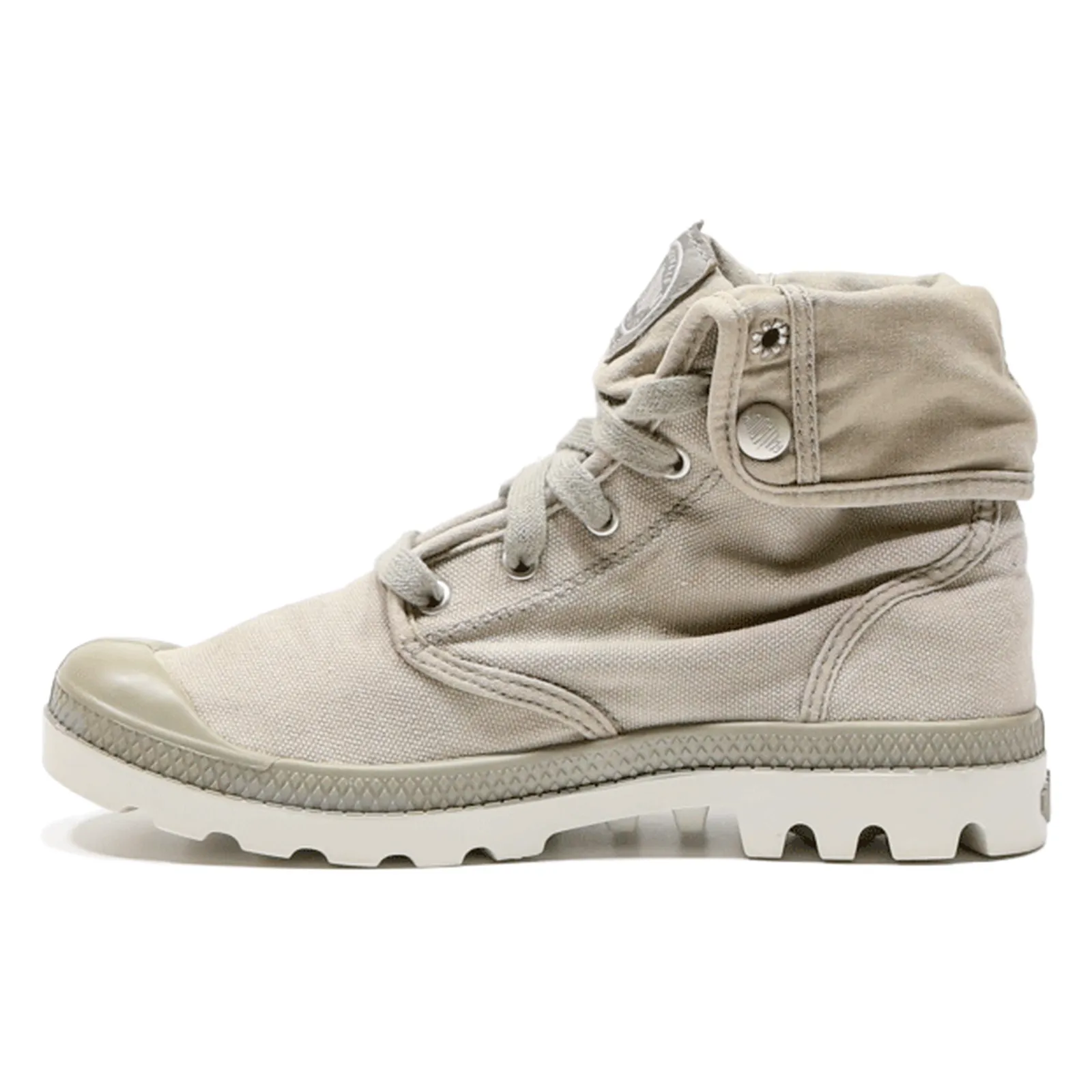 PALLADIUM Chukka Boots Beige Canvas Womens UK 5