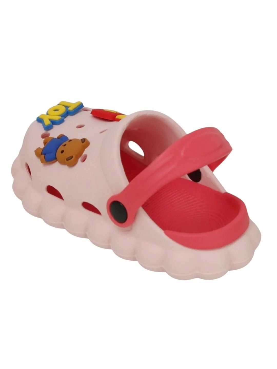 Playful Pals Toddler Clogs with Toy Bear Motif