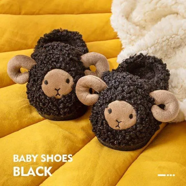 Playful Sheep Slippers