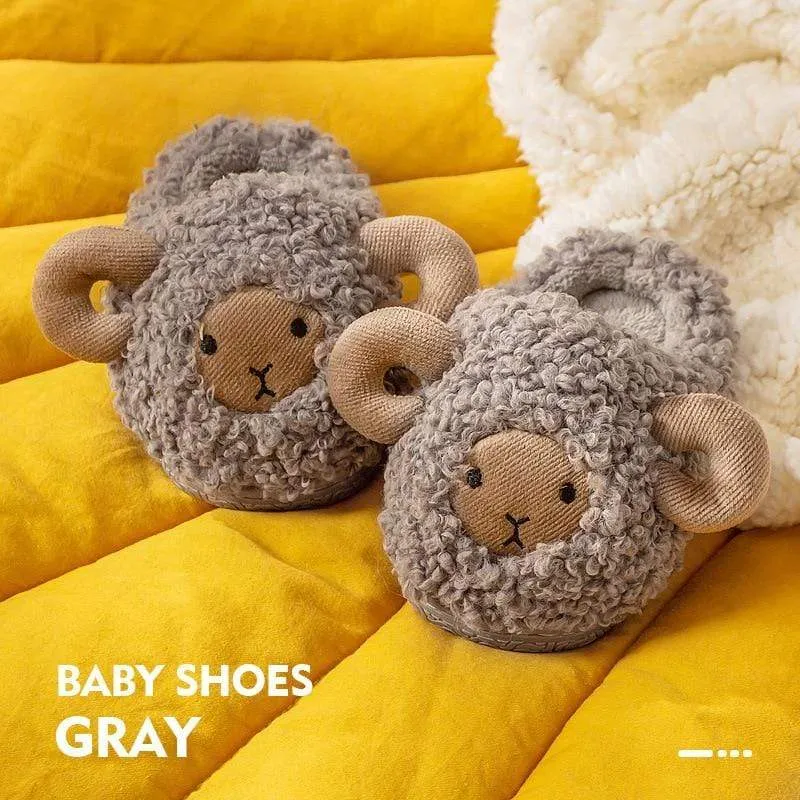 Playful Sheep Slippers