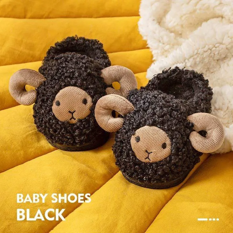 Playful Sheep Slippers