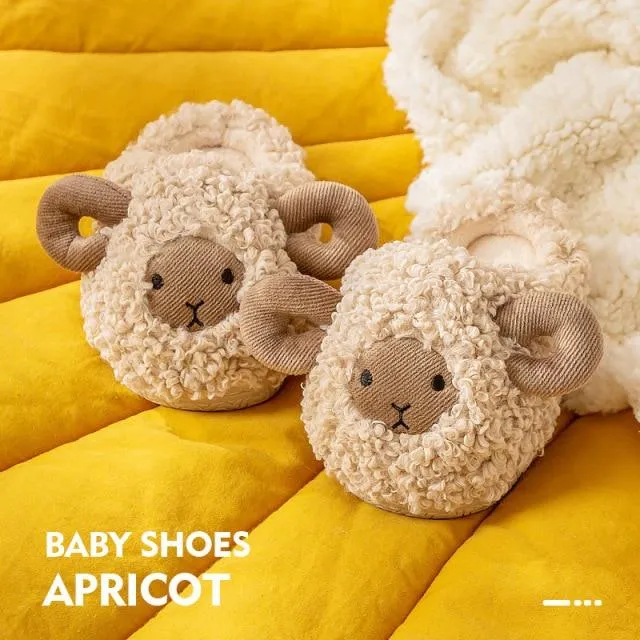 Playful Sheep Slippers