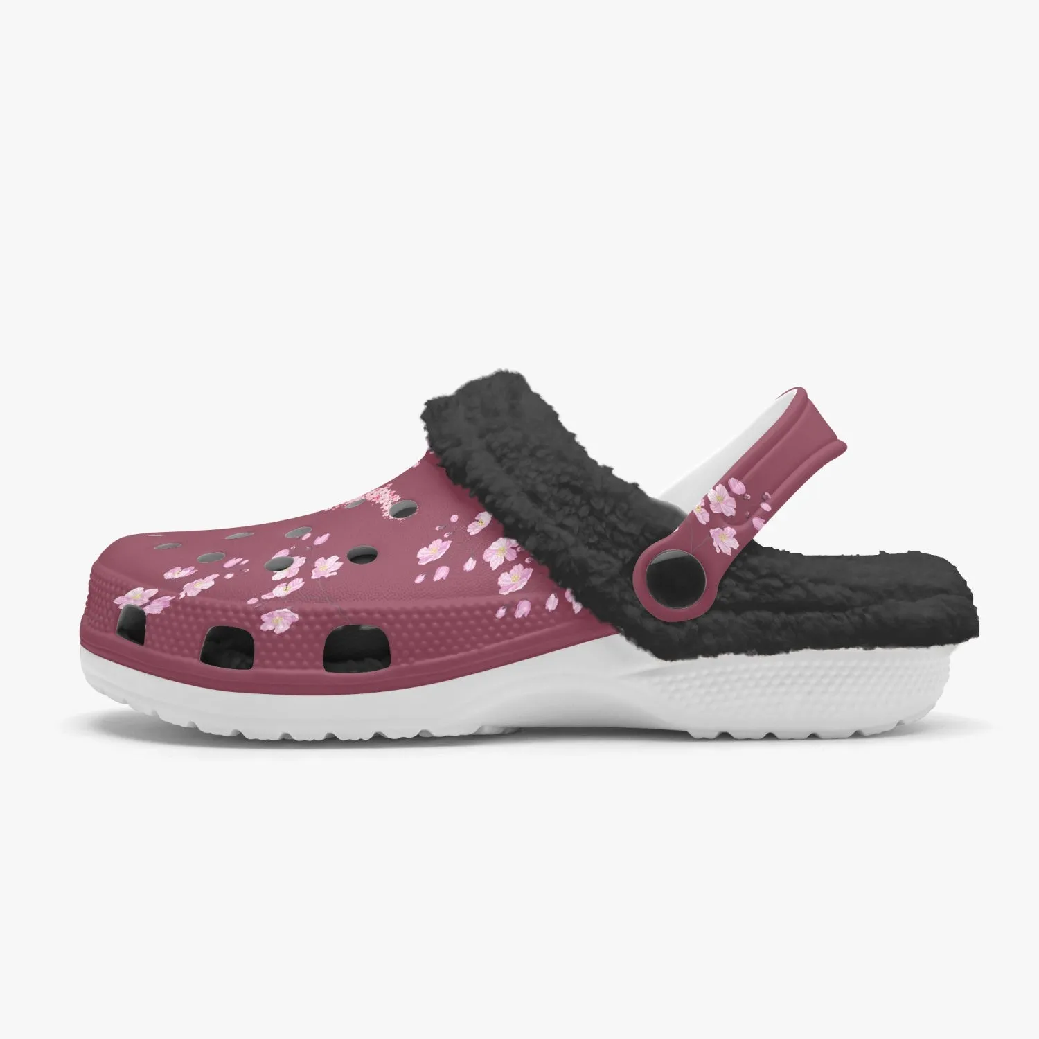 Plum Sakura Clogs
