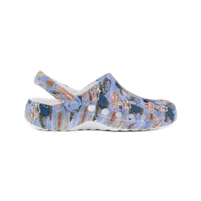 Popeye Biker Print Clogs