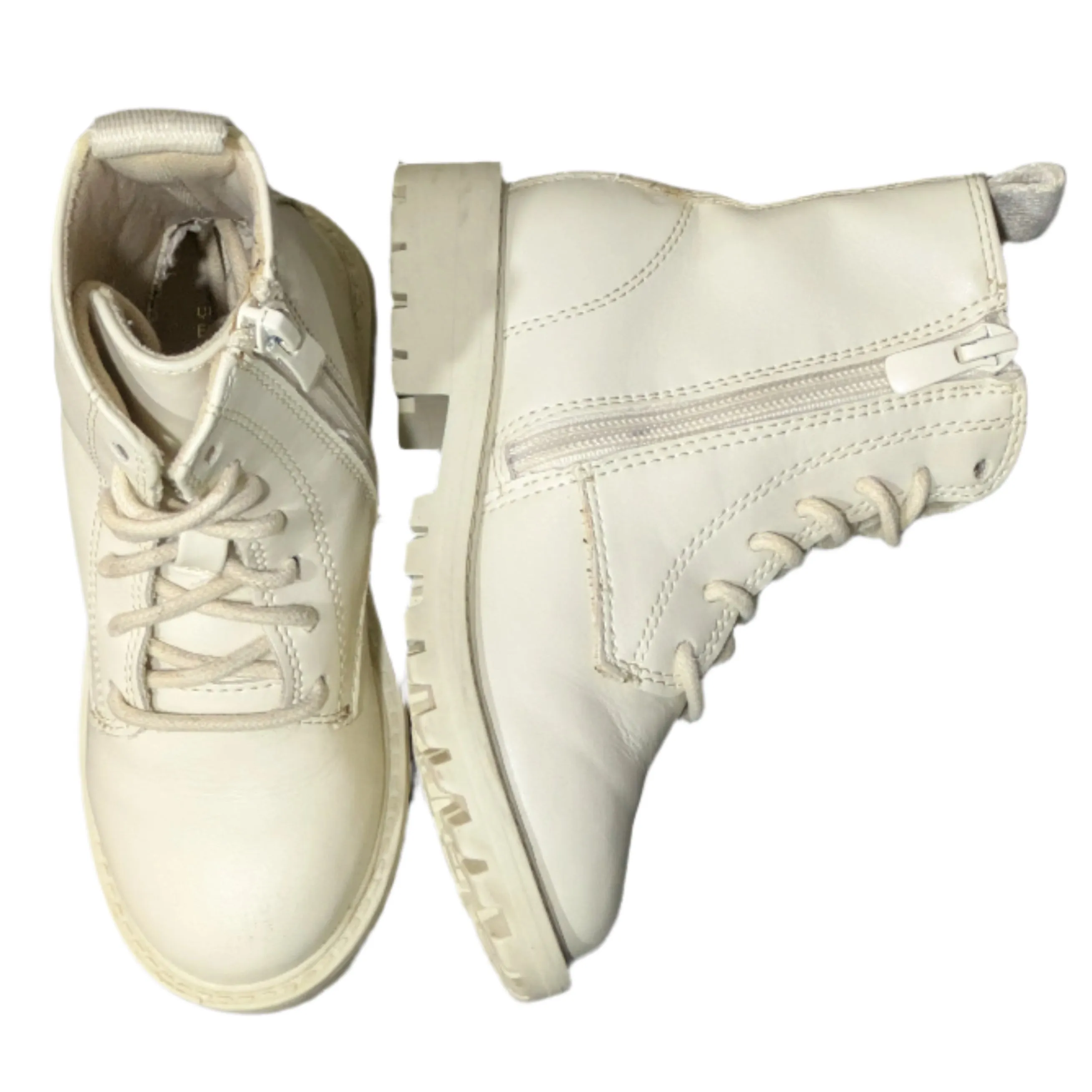 Primark Trooper Chukka Boots - Kids (Beige) Size: UK 8 / EU 25-26 / US 9