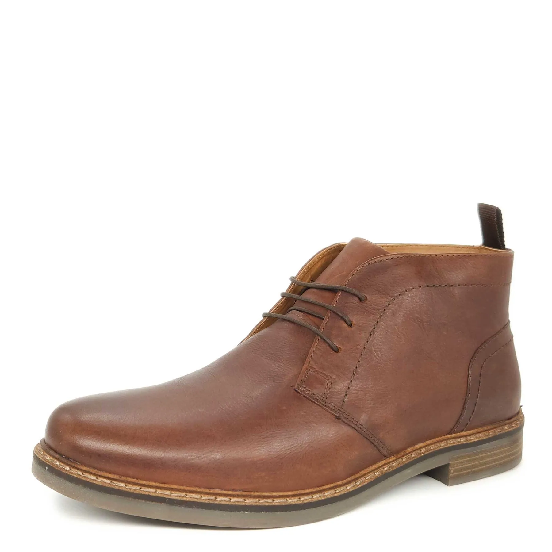 Red Tape Crick Dallas Leather Mens Chukka Ankle Lace Up Boots