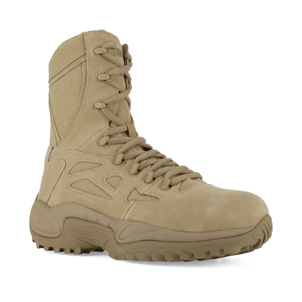 Reebok RB8894 Men's Composite Toe Athletic Side Zipper Boots - Desert Tan