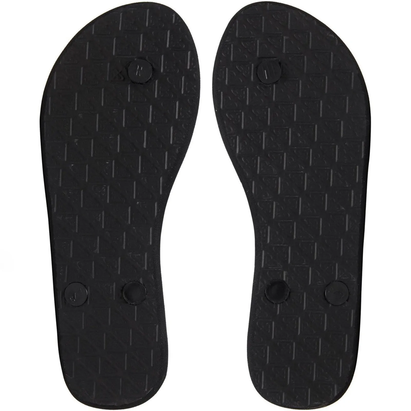 Roxy Womens Viva Glitz Flip Flops - Black