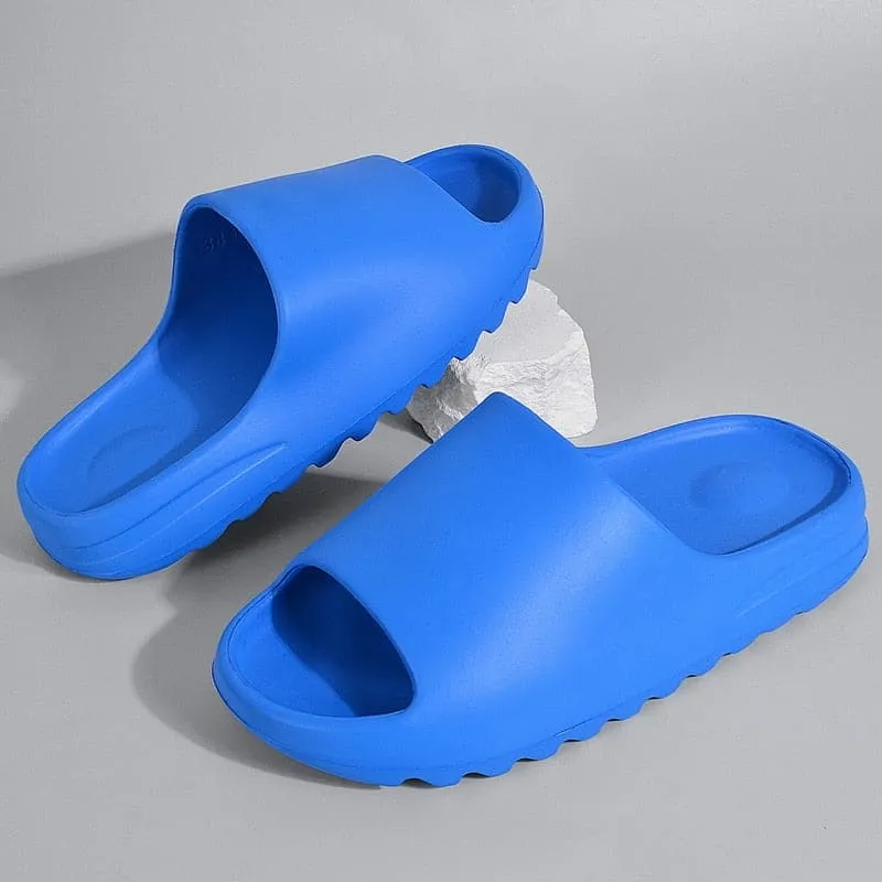Slides For Men Luxury Brand Outdoor 2022 Trending Thick Bottom Sliders Beach Sandals Designer Bone Slides For Women