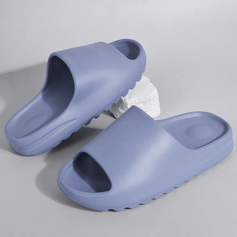 Slides For Men Luxury Brand Outdoor 2022 Trending Thick Bottom Sliders Beach Sandals Designer Bone Slides For Women