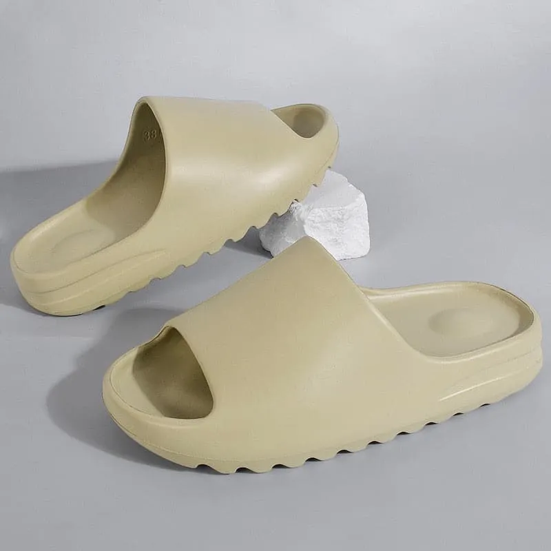 Slides For Men Luxury Brand Outdoor 2022 Trending Thick Bottom Sliders Beach Sandals Designer Bone Slides For Women