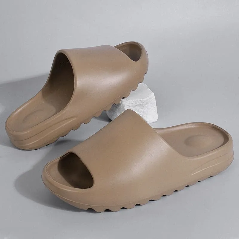 Slides For Men Luxury Brand Outdoor 2022 Trending Thick Bottom Sliders Beach Sandals Designer Bone Slides For Women