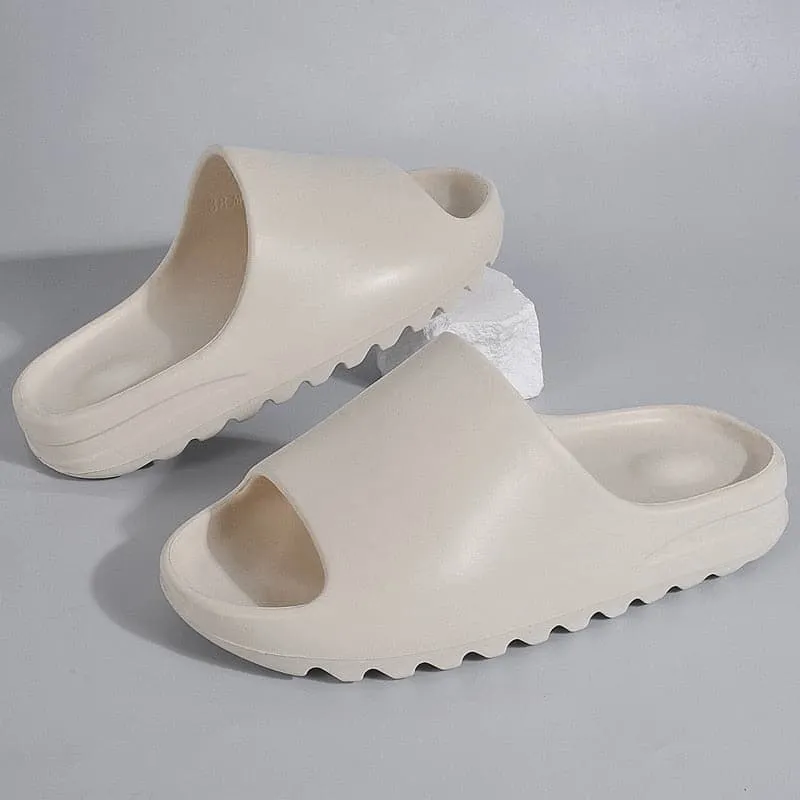 Slides For Men Luxury Brand Outdoor 2022 Trending Thick Bottom Sliders Beach Sandals Designer Bone Slides For Women