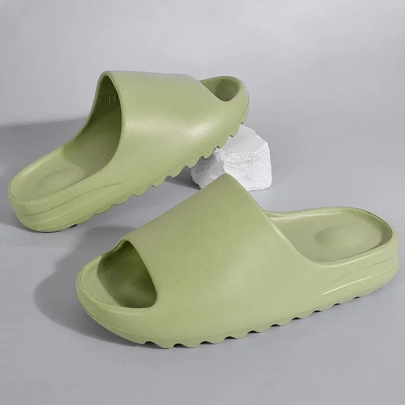 Slides For Men Luxury Brand Outdoor 2022 Trending Thick Bottom Sliders Beach Sandals Designer Bone Slides For Women