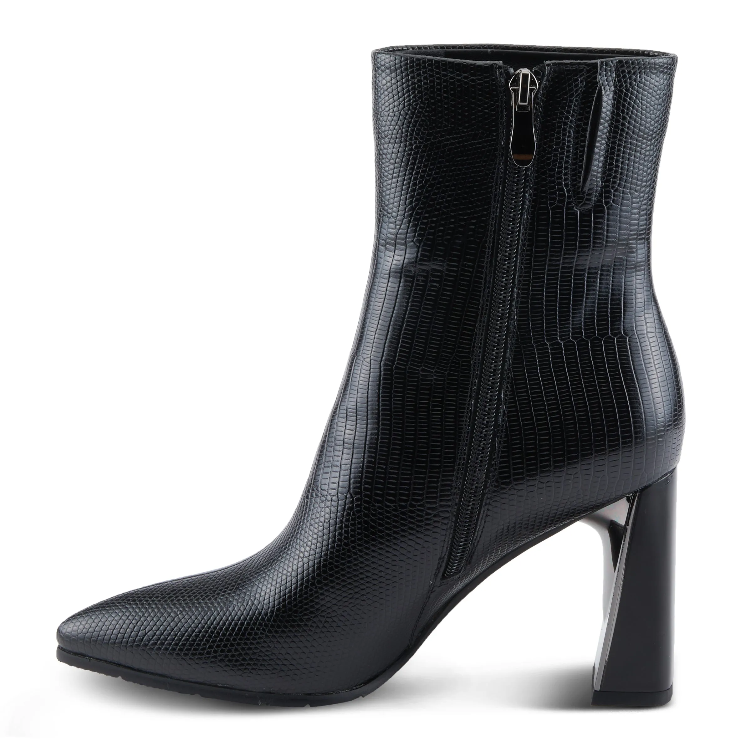 Spring Step Shoes Azura Attention Women's Striking Animal Leather Booties