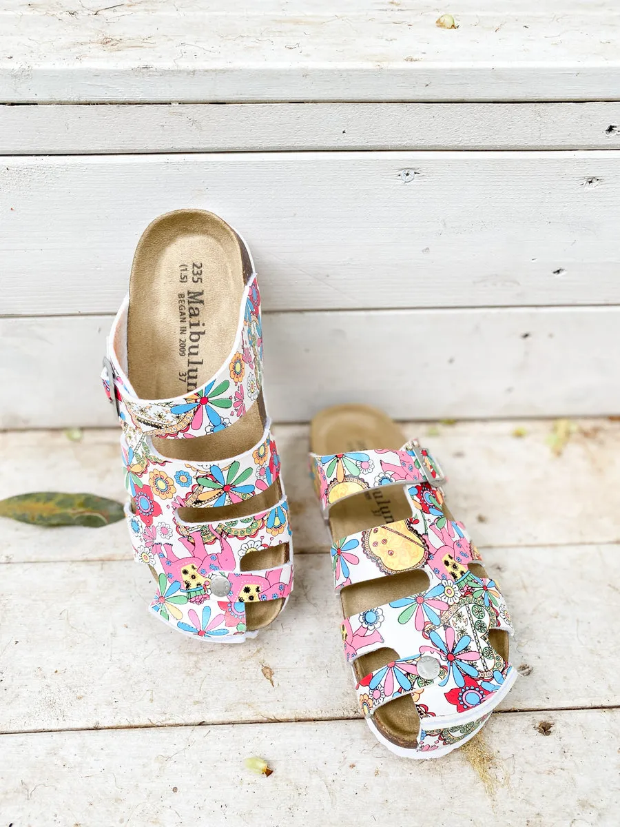 Strappy Slide Clogs Clog Shoes Sandals - Maibulun