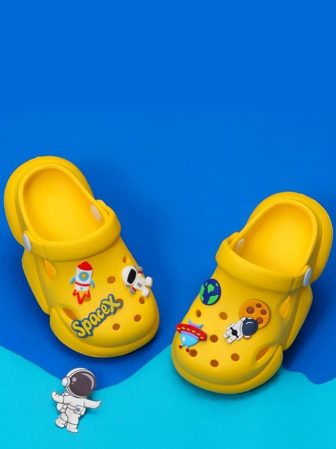 Sunny Space Explorer Clogs for Kids