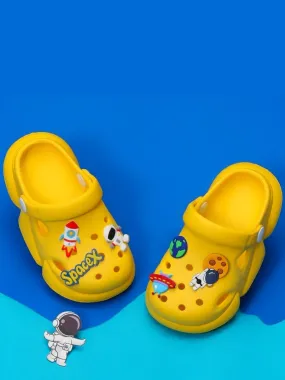 Sunny Space Explorer Clogs for Kids