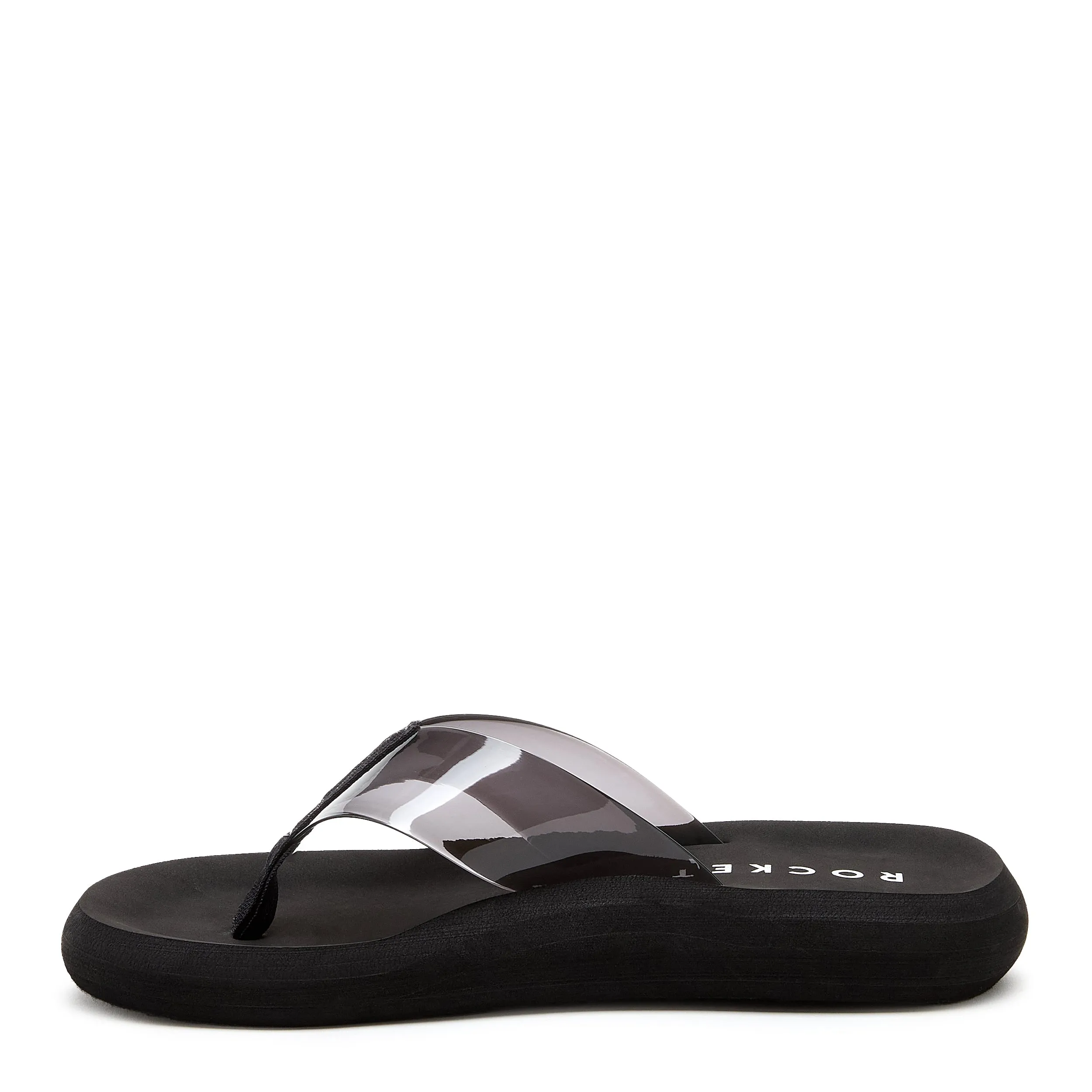 Sunset Grey Clear Flip Flop