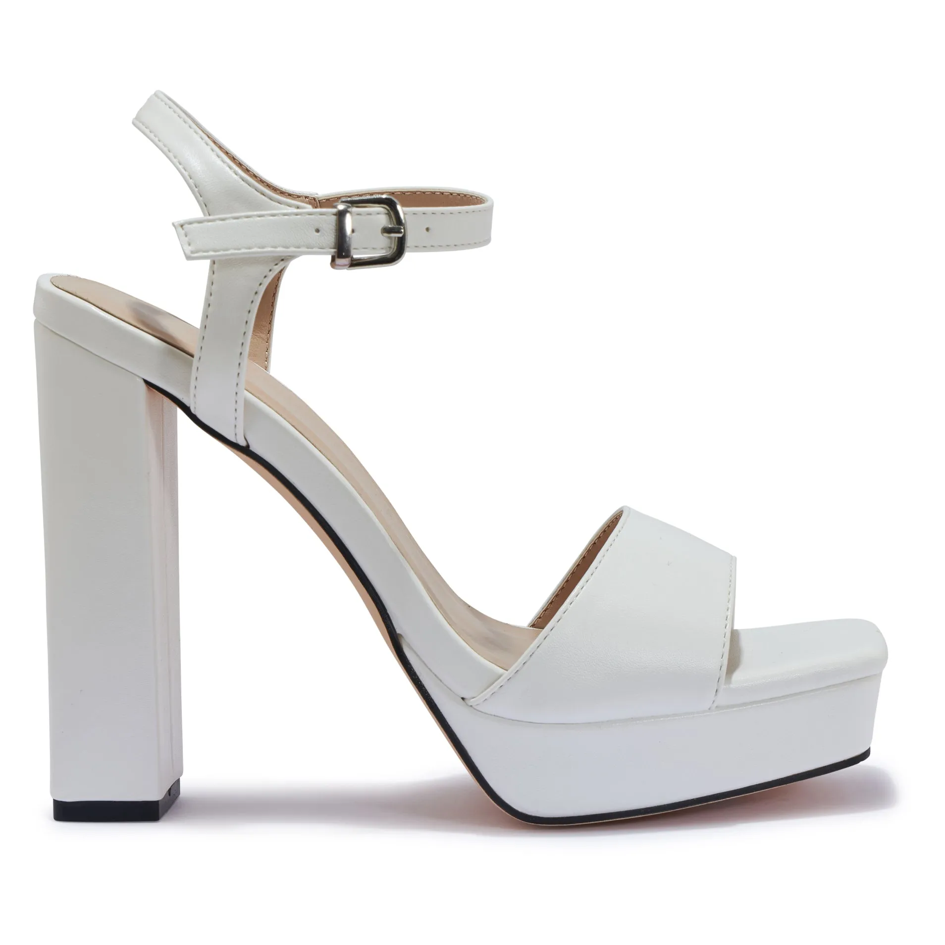 SWANK3 – SWANK3 PLATFORM BLOCK HEEL SANDAL -