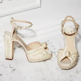 Tied In Forever Pump Sandals