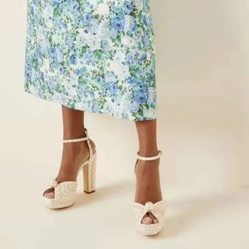 Tied In Forever Pump Sandals
