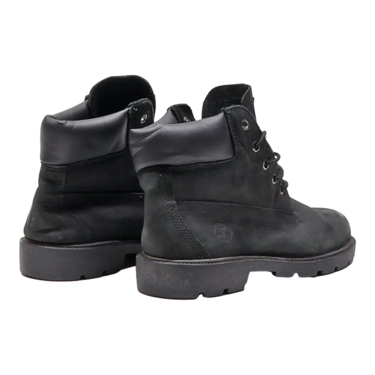 TIMBERLAND Chukka Boots Black Suede Womens UK 5.5