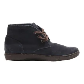 TOMMY HILFIGER Chukka Boots Blue Leather Mens UK 8