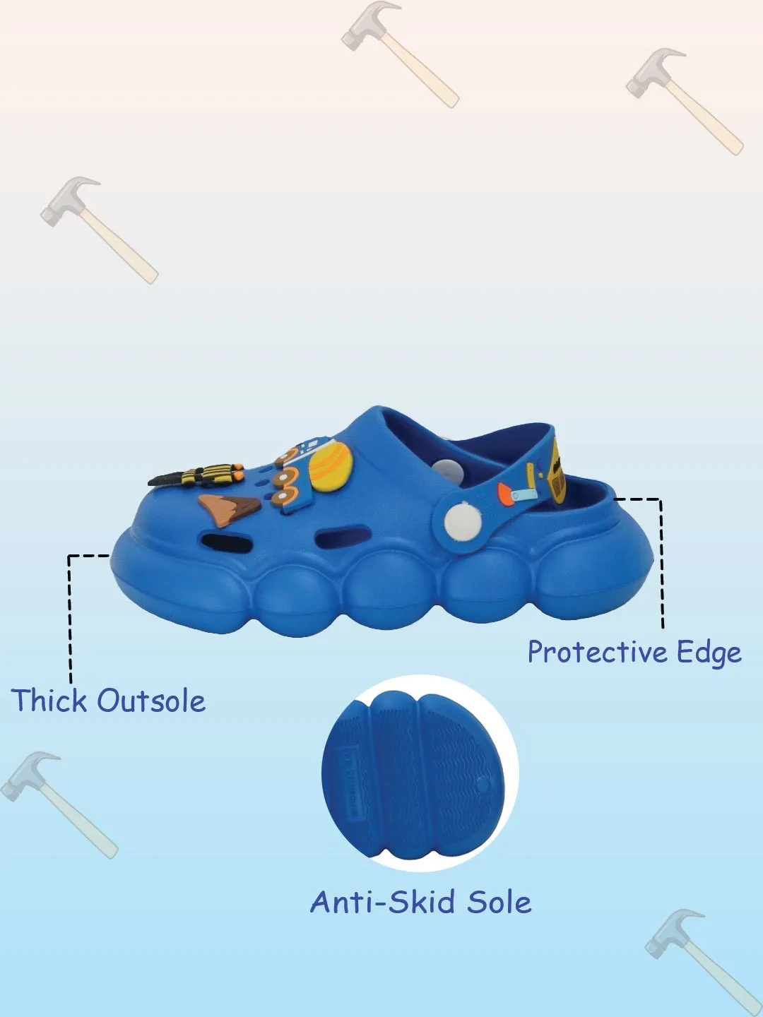 Ultimate Comfort Kids' Construction Clogs