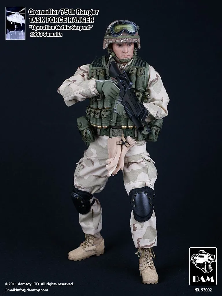 Ultra Rare - BHD 75th Ranger Regiment Grenadier - Mint in Box